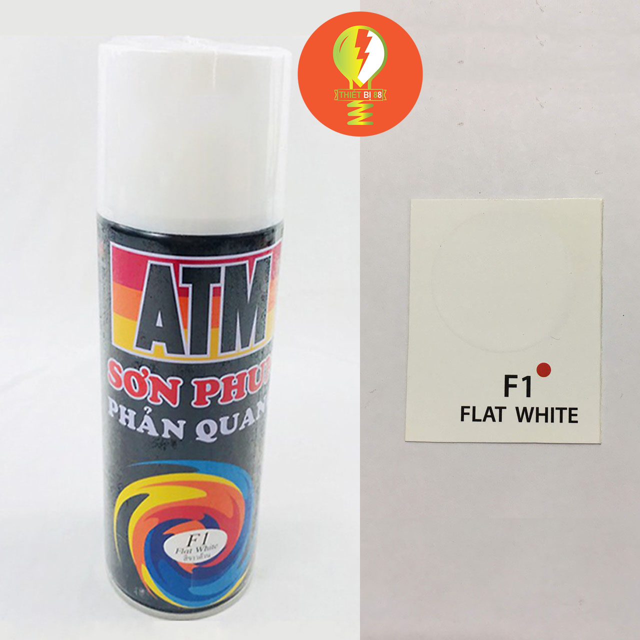Hot đủ bộ - sơn xịt phản quang atm chính hãng f1 f2 f3 f4 f5 f6 f7