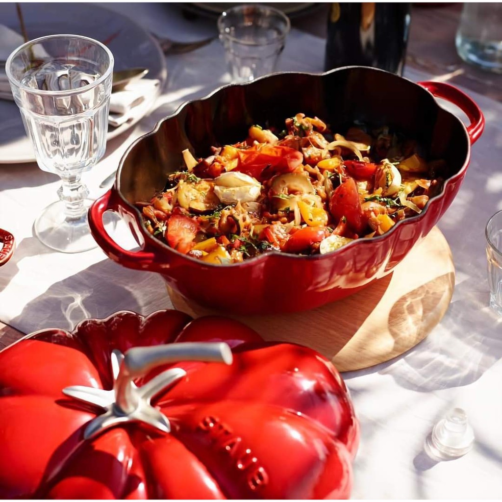 (Hàng Đức) Nồi gang STAUB Cà chua 25cm