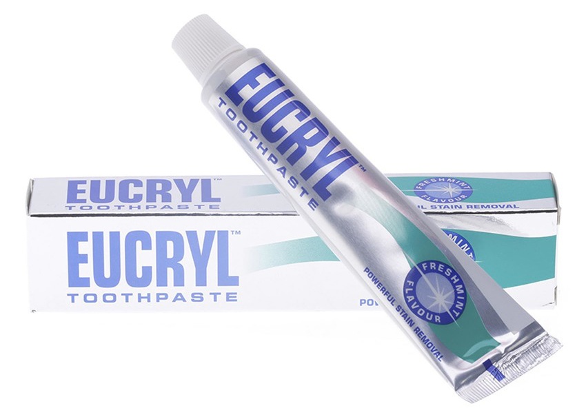Kem đánh răng Eucryl hỗ trợ trắng răng và hỗ trợ trị hôi miệng