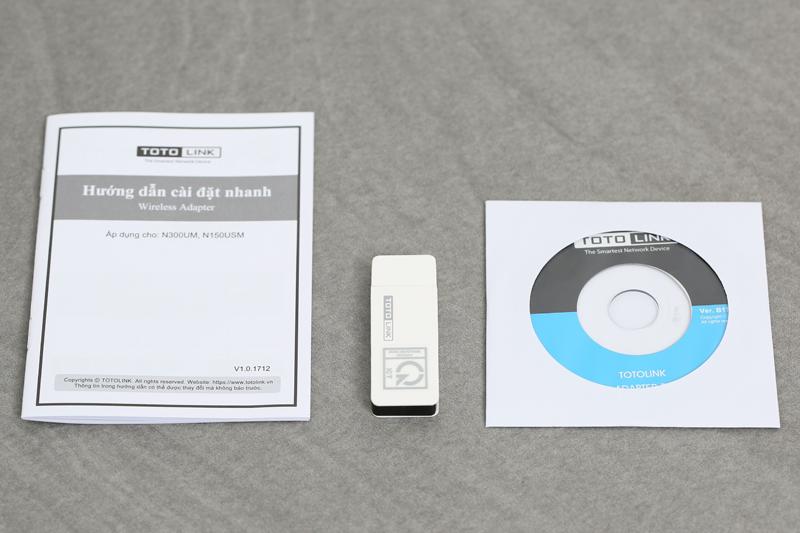 USB Wifi 300Mbps Totolink N300UM Trắng