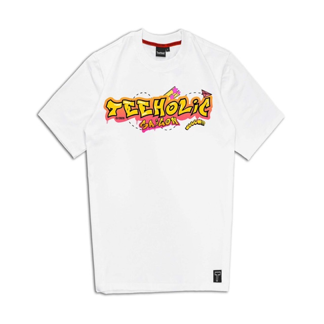 TEEHOLIC Áo Thun Teeholic Máy Bay Giấy Màu Trắng
