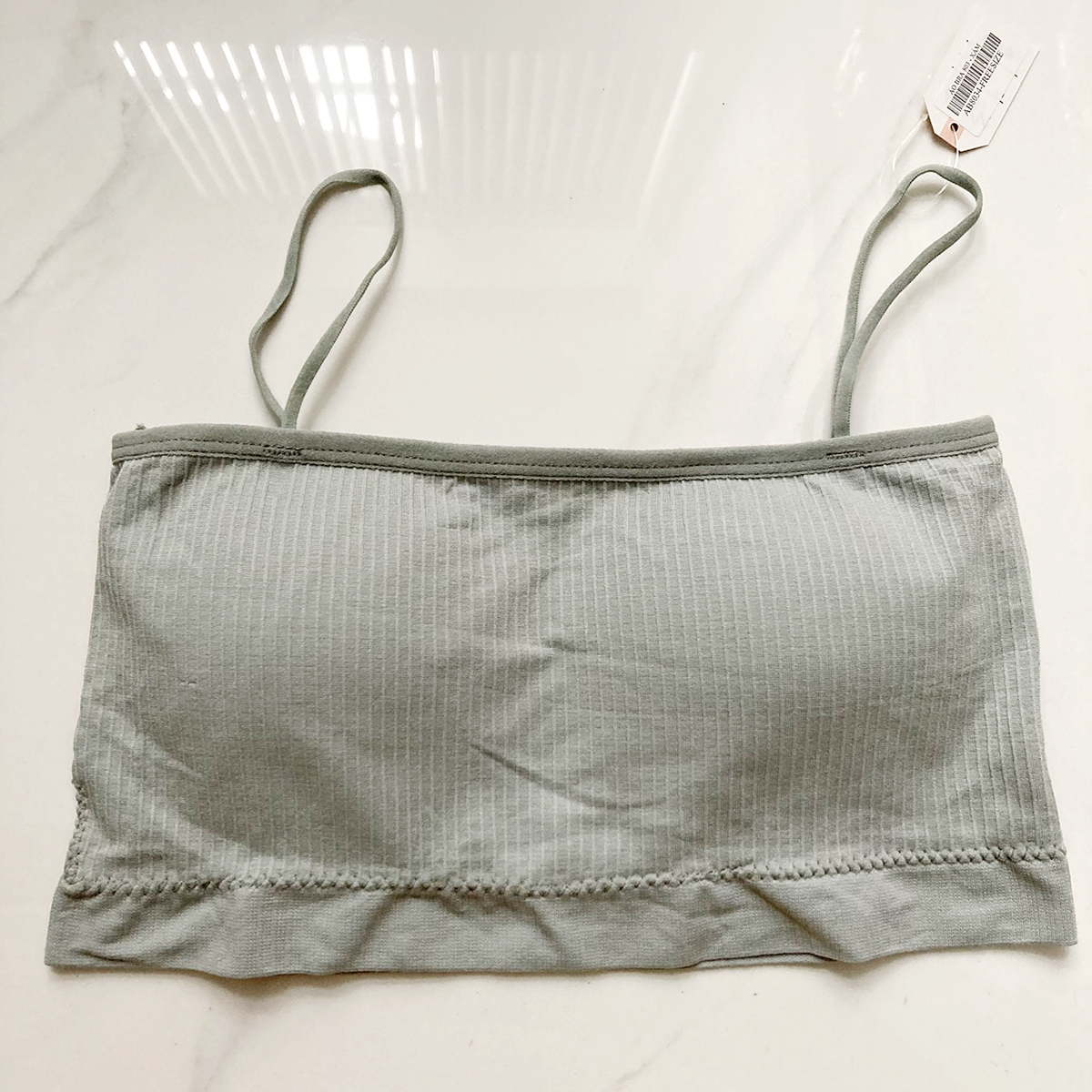 [HCM]Áo bra nữ 2 dây thun tăm gân áo lót mút mỏng cho bé gái mới lớn học sinh - bra12