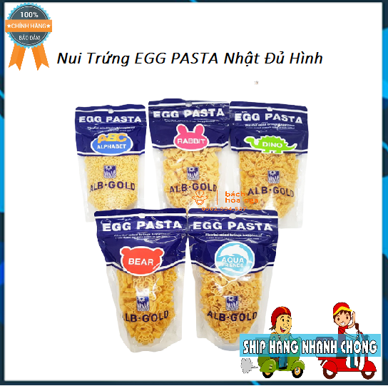 90g animal and ABC egg pasta