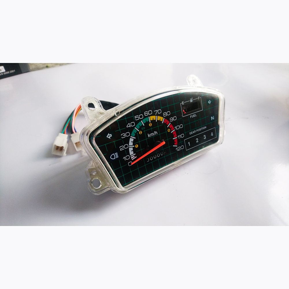 Bộ Đồng Hồ Tốc Độ Xe Kawasaki Max Hoạt Động Tốt Không Ố Vàng Osakar Bảo Hành 1 Năm
