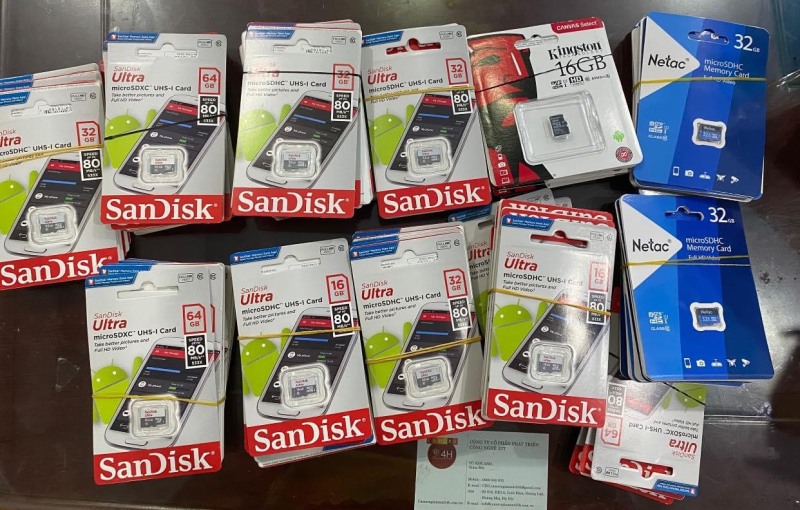 Thẻ nhớ Chính hãng 64Gb Sandisk Class 10 Siêu Tốc độ bảo hành 5 năm