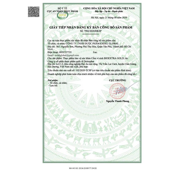 Cốm vi sinh BIOEXTRA GOLD
