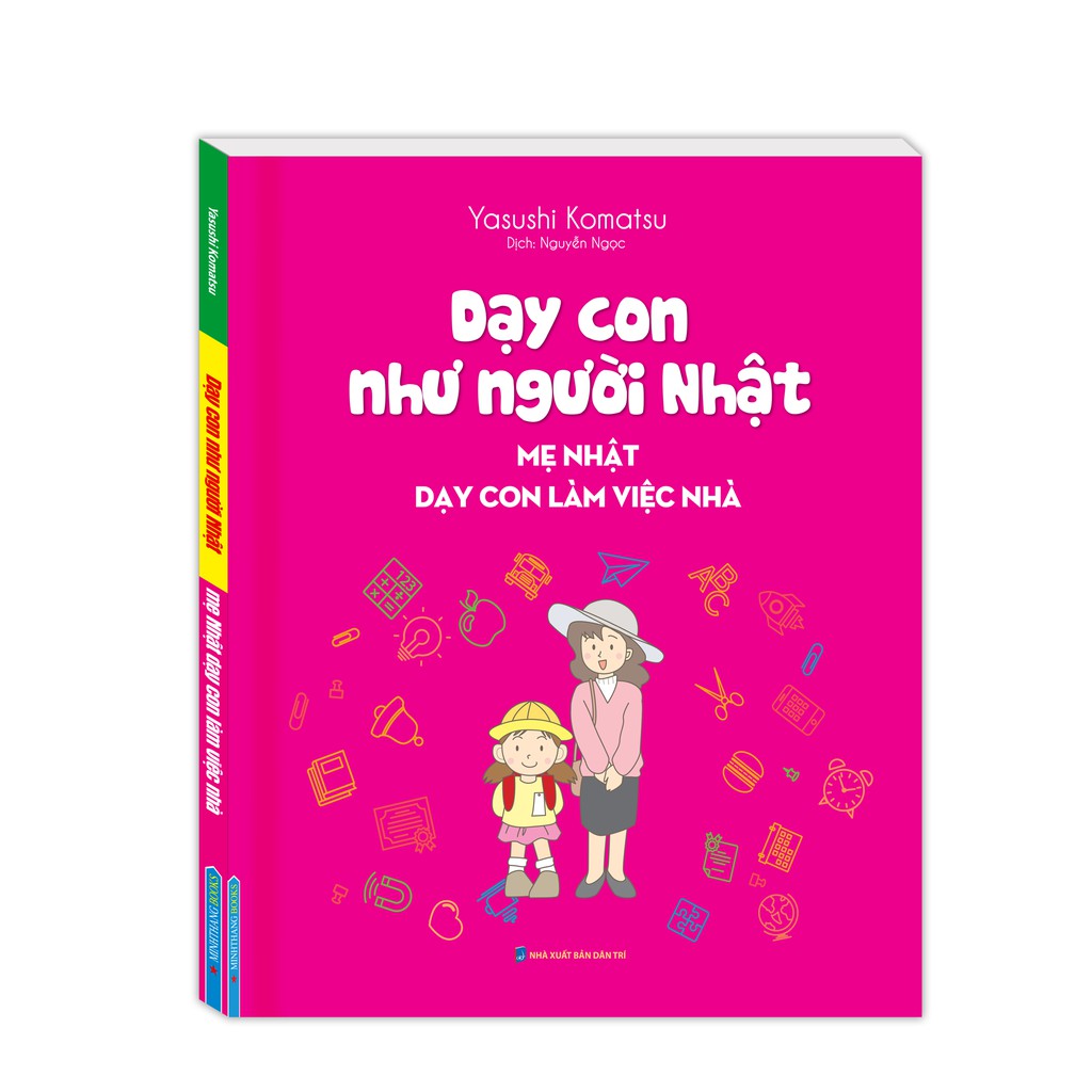 Sách - Dạy con như người Nhật - Mẹ Nhật dạy con làm việc nhà