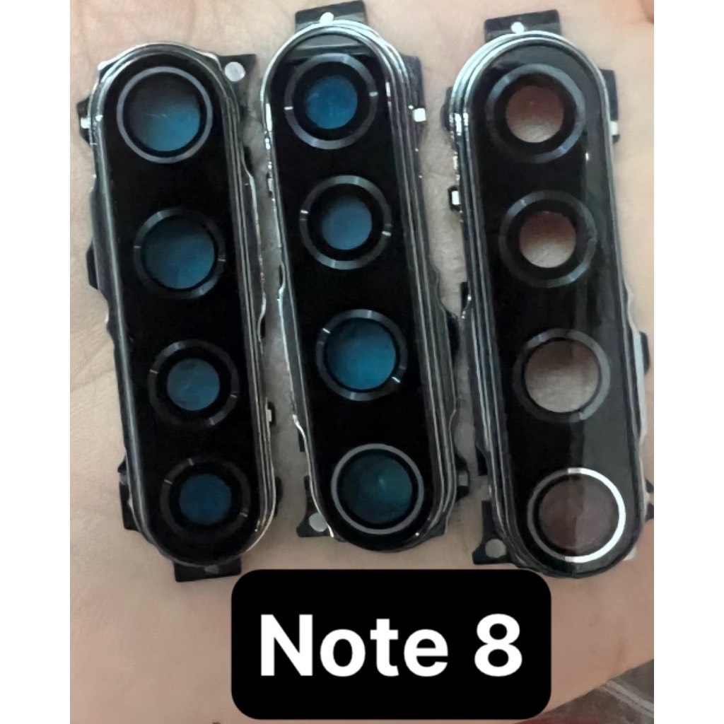 Bộ kính camera xiaomi redmi note 8 / gồm kính và vành