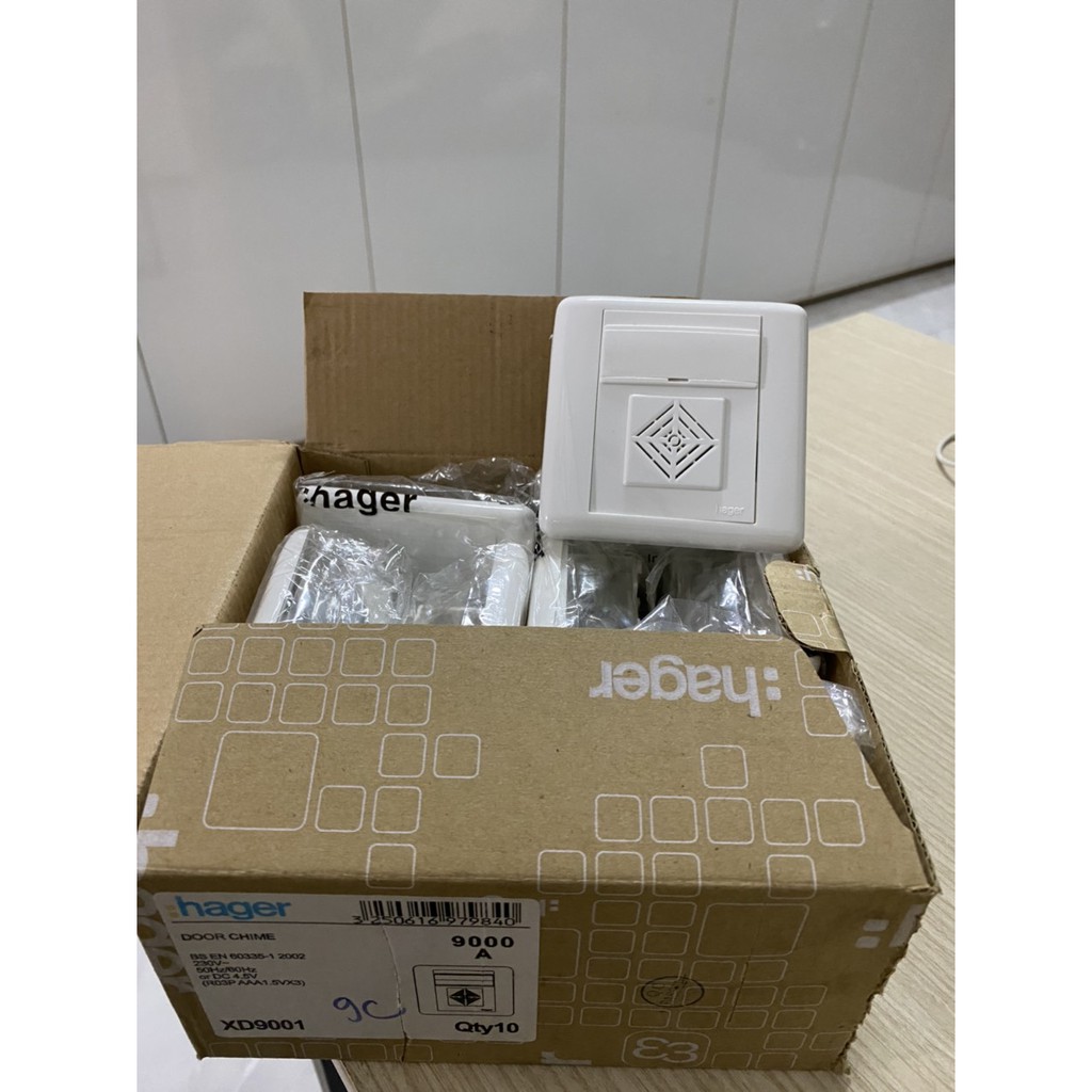 Chuông cửa Hager XD9001