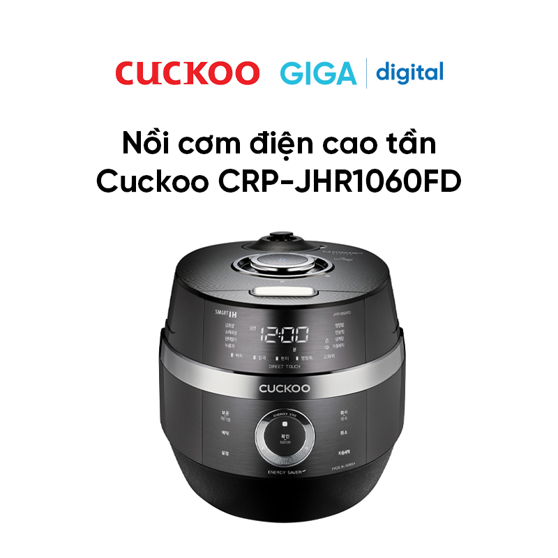 [ Hỏa tốc HN - HCM ]   Nồi cơm điện cao tần Cuckoo CRP-JHR1060FD dung tích 1.8L
