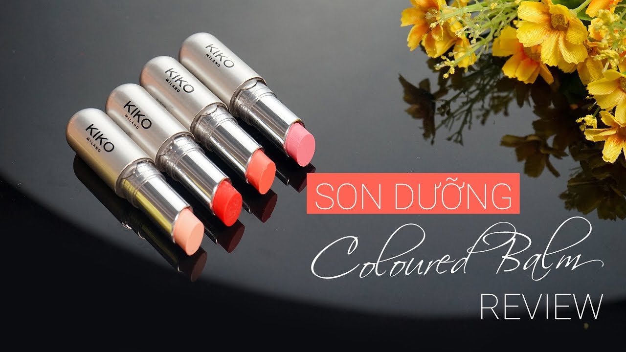 Son Dưỡng Kiko Milano Colored Balm các màu