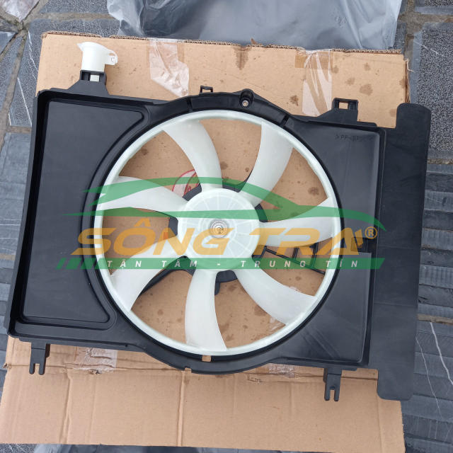 Lồng quạt két nước liền cánh quạt toyota vios 2008-2013