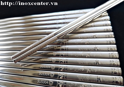 Set 5 đôi đũa Hàn Quốc inox 304