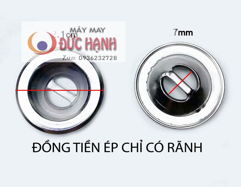 Đồng tiền ép chỉ - 2 cái