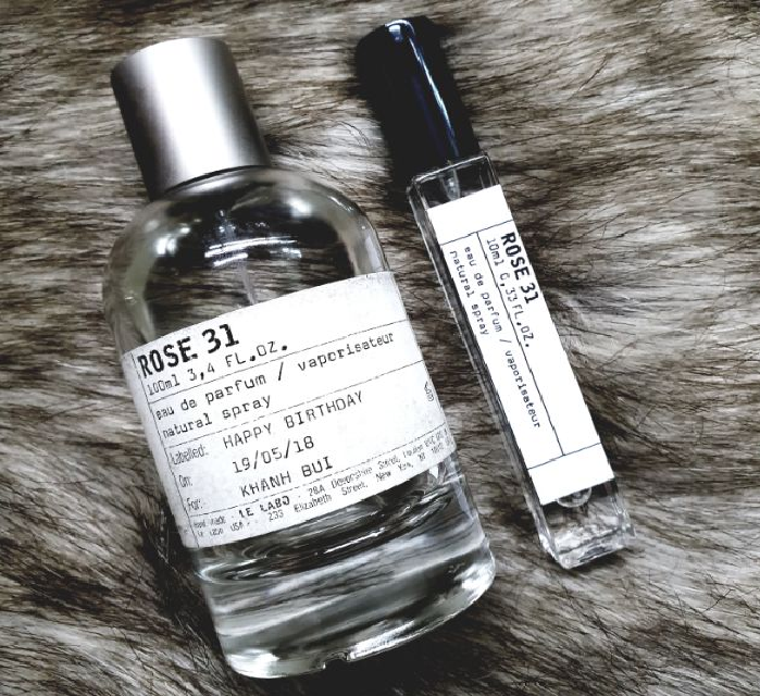 ♛HOT♛Nước hoa lelabo rose 31 dạng xịt 10ml