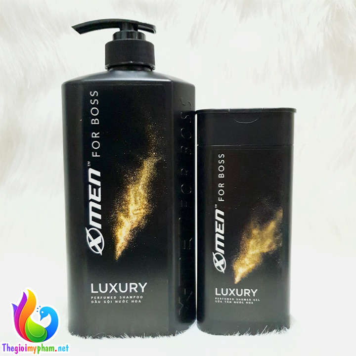 Combo Dầu Gội Xmen For Boss Luxury 650g + Sữa Tắm Xmen For Boss Luxury 180g