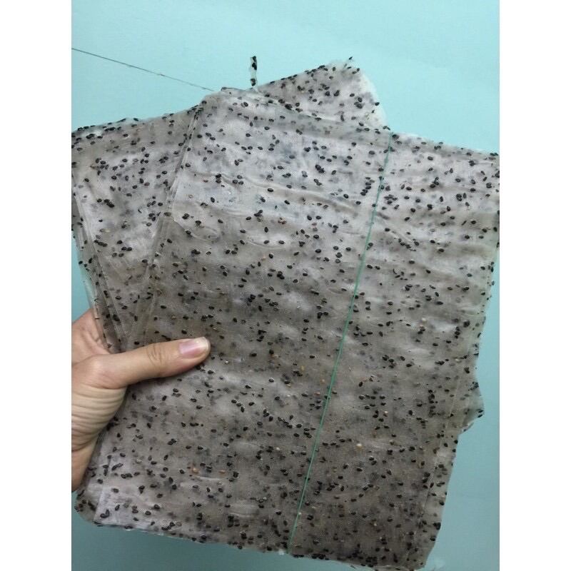 Bánh tráng nhúng mè đen đặc sản phan rang 1kg