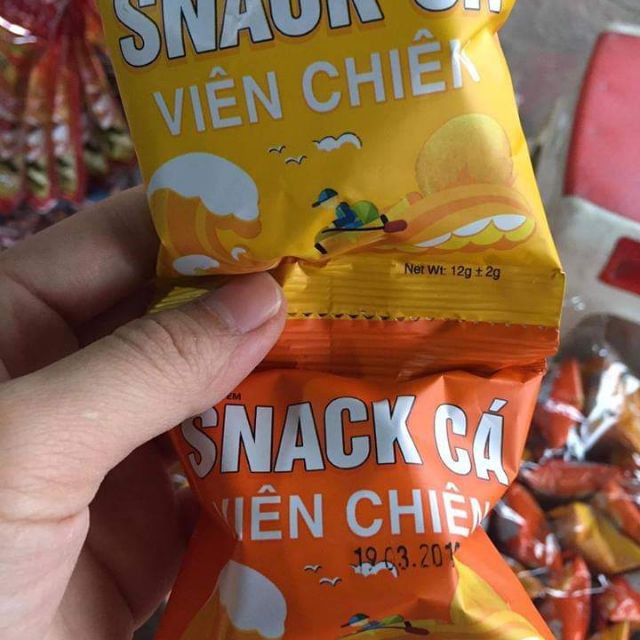 Snack cá viên chiên bịch 60 gói