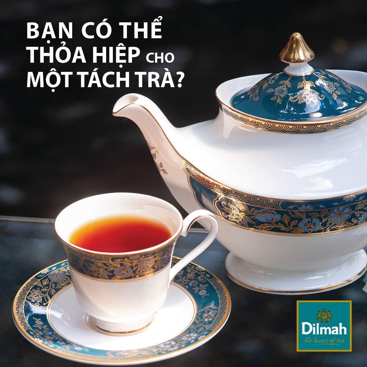 Trà Dilmah Earl Grey - Bá Tước 50g
