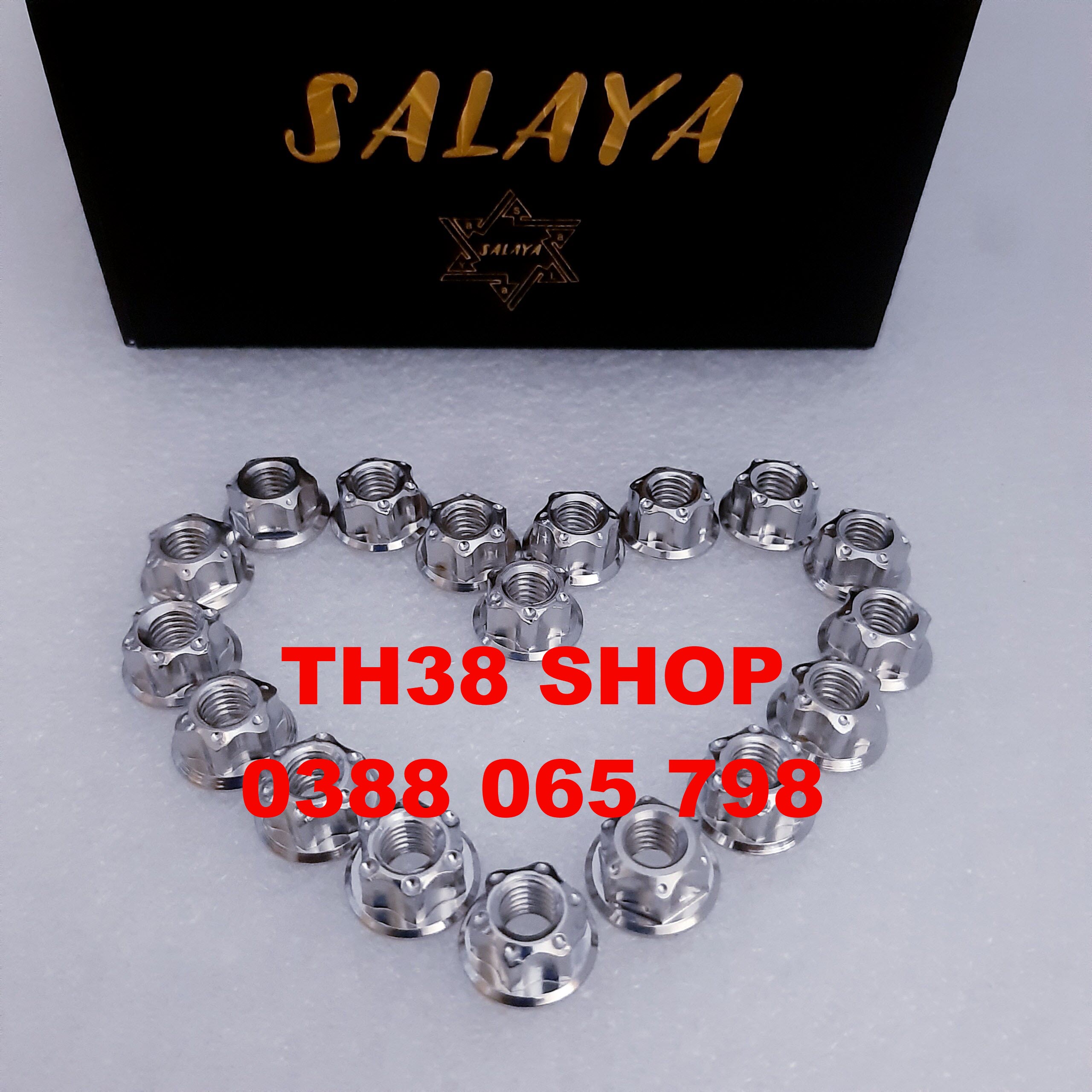 [HCM]Tán ốc salaya 6ly8ly10ly [hở đầu bán theo con]
