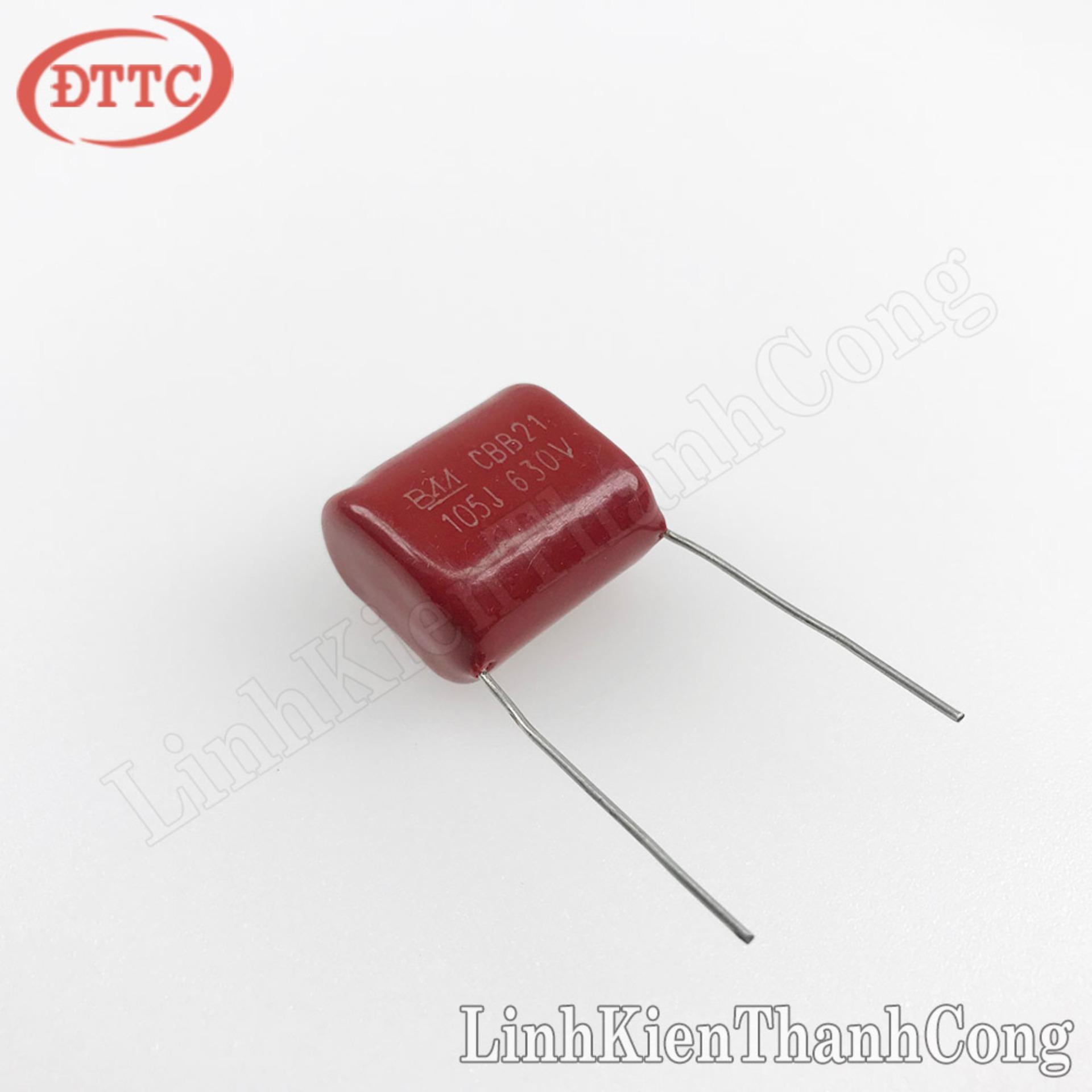 Tụ CBB 105J 1uF 630V P=20mm