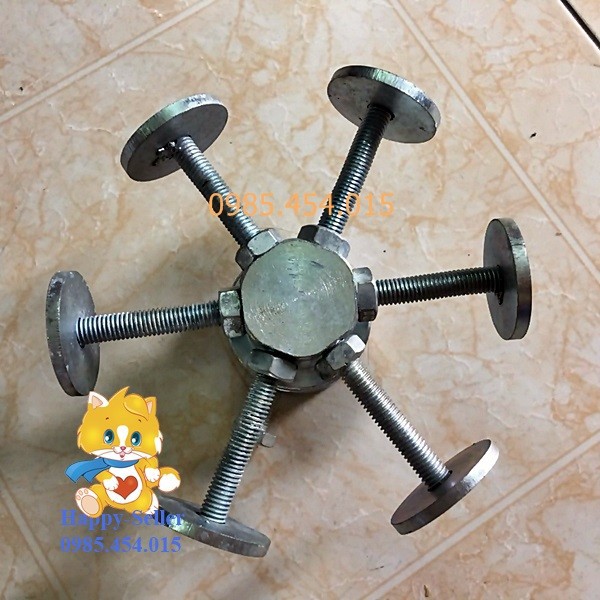 Cữ xoay để căn nhôm cho máy phay đố