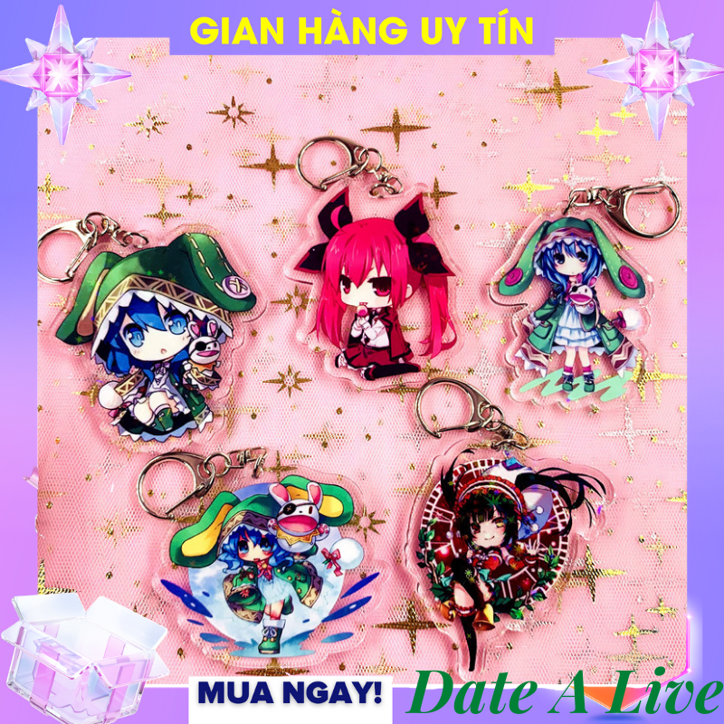 1 Móc khóa nhân vật Date A Live anime