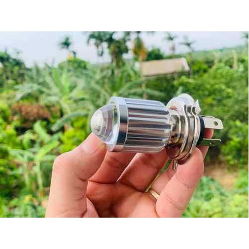 Đèn pha H4 siêu sáng - 2 chế độ sáng vàng và trắng