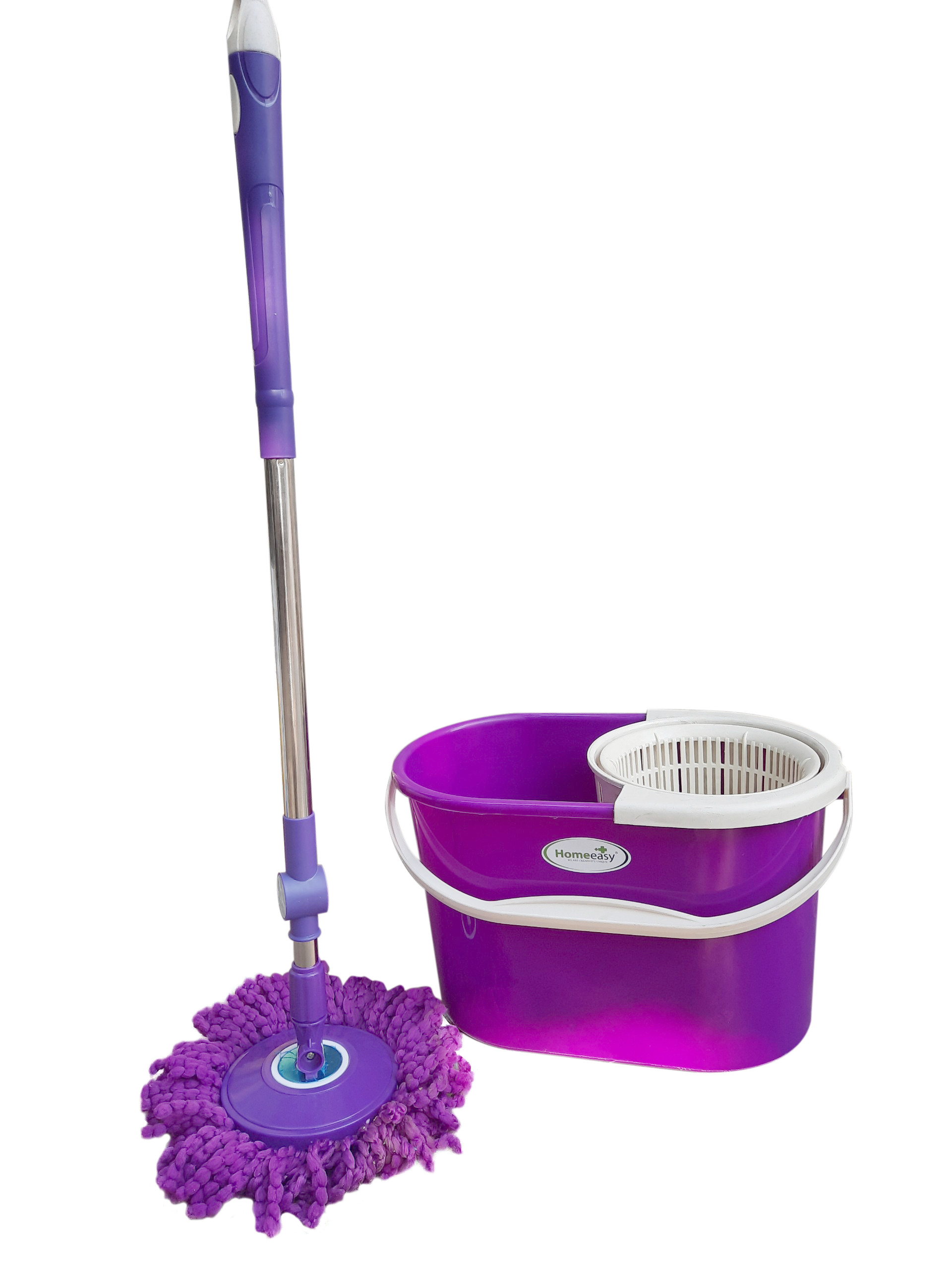[HCM]bộ cây lau nhà Homeeasy SPOO7 TÍM
