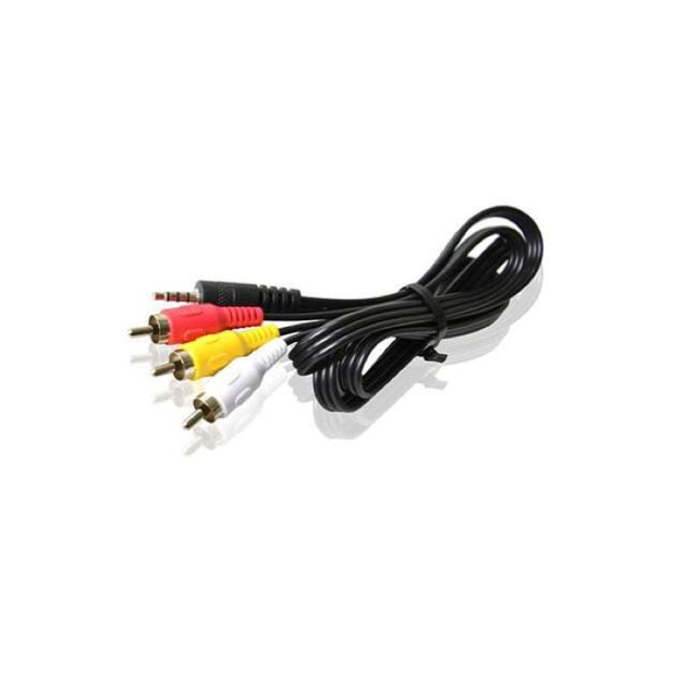 Dây cáp AV 3.5mm 1 ra 3 đầu bông sen chuyên dùng cho Android Box