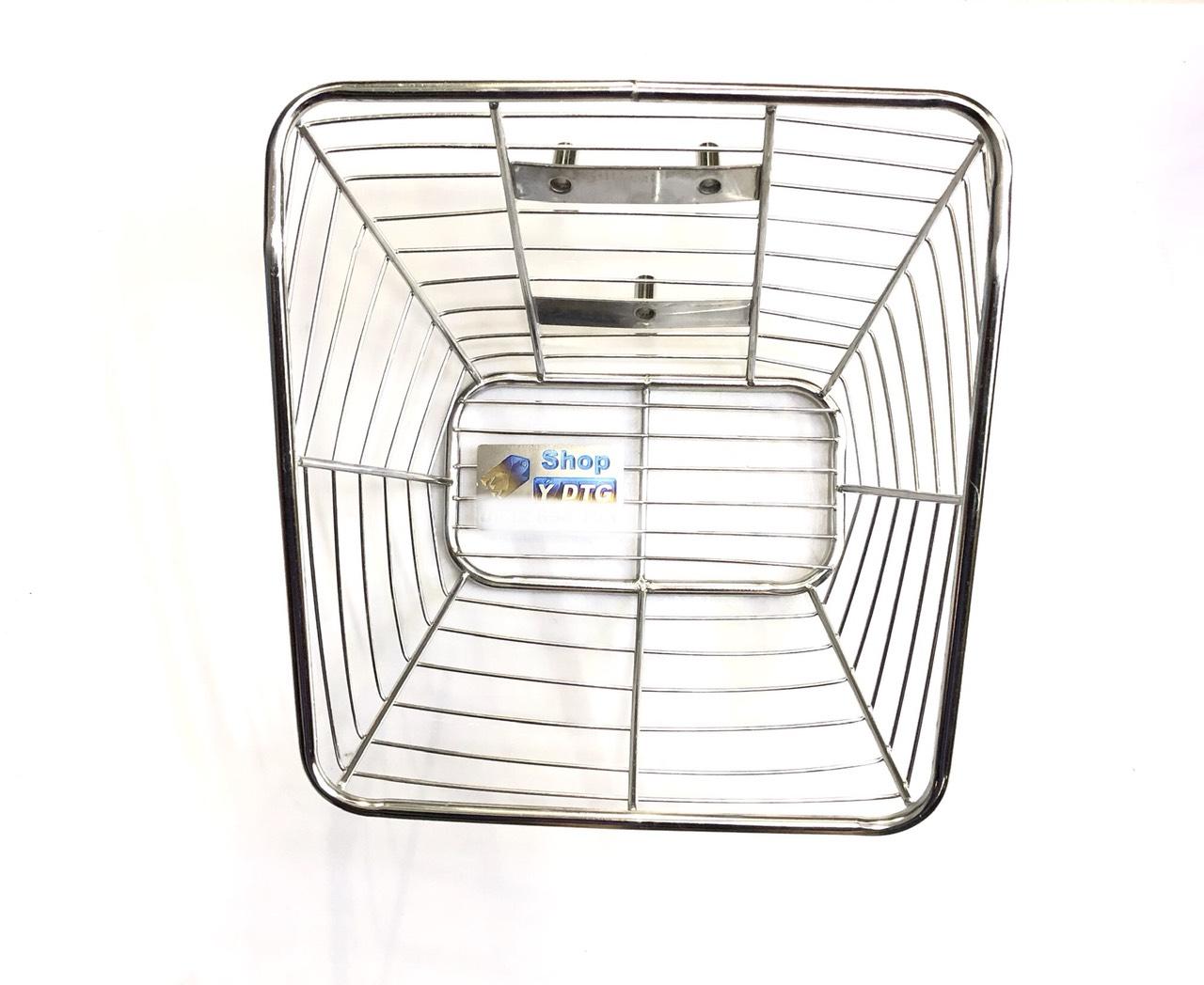 Rổ Inox Gắn Wave Lớn