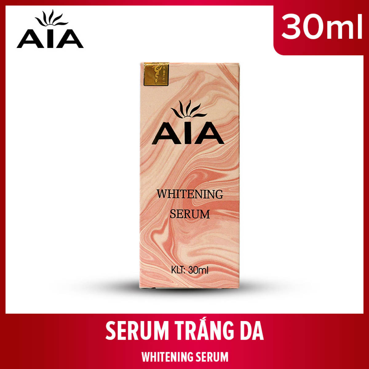 [HCM]Serum dưỡng trắng da AIA Whitening 30ml