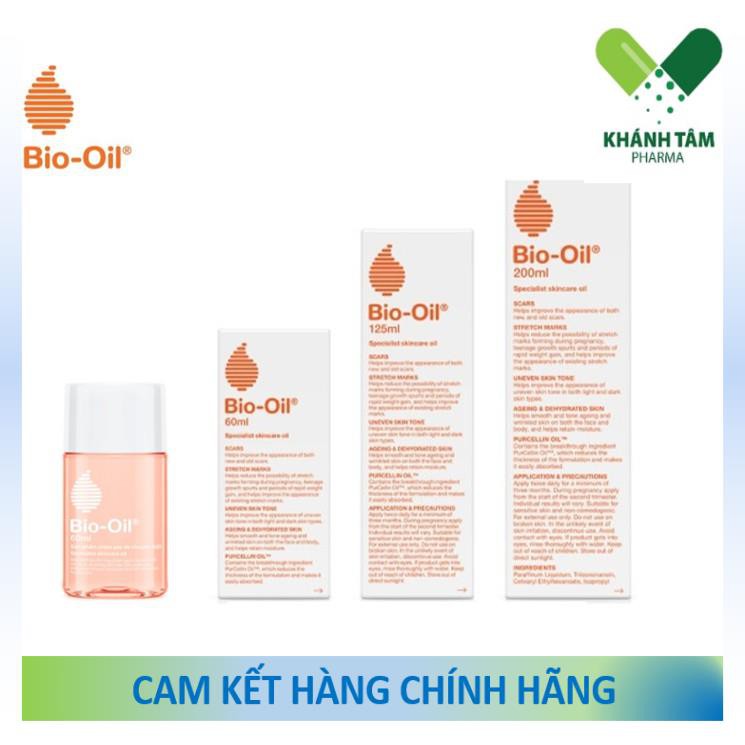 BIO OIL - Dầu dưỡng chống rạn da, mờ sẹo [BIOOIL, BIOIL, BIO OI]!