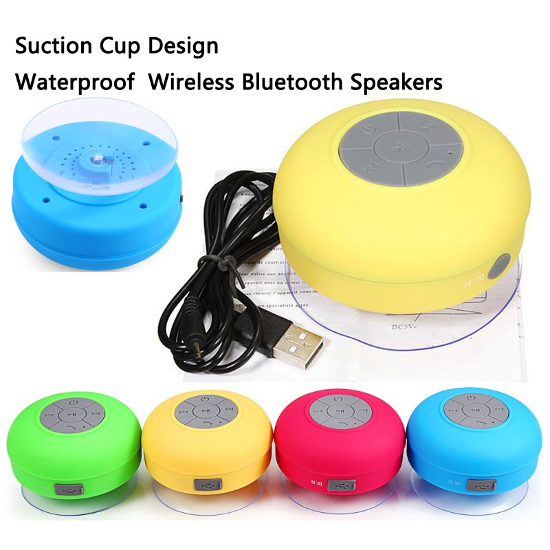 Loa bluetooth mini không dây chống nước có đế hít