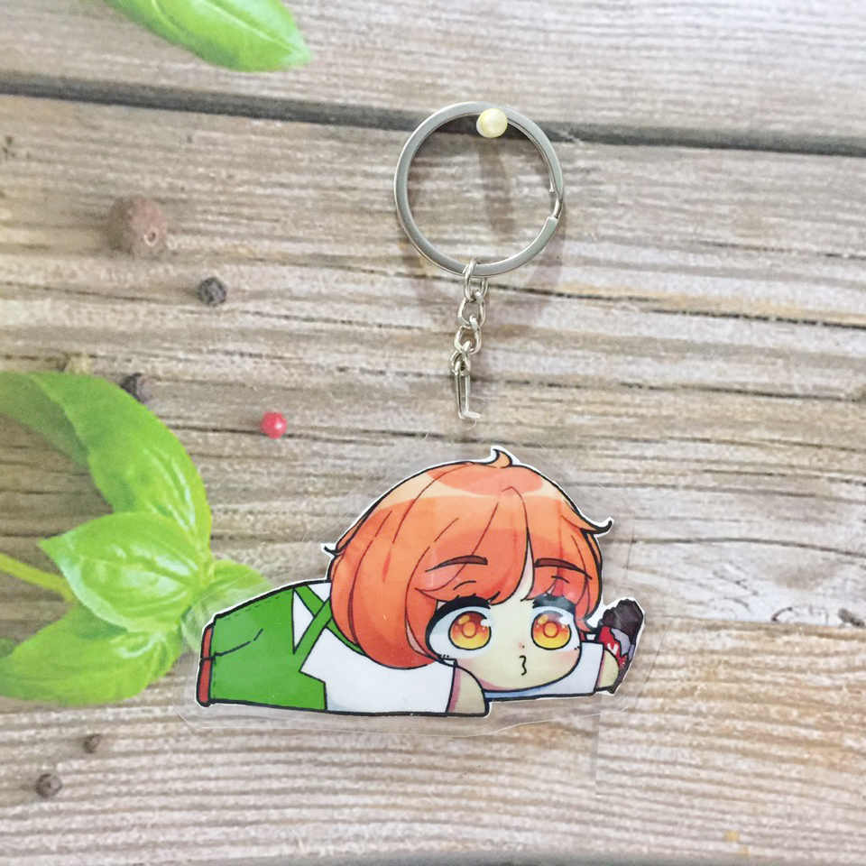 Bộ Móc khóa Hero team chibi 6 móc
