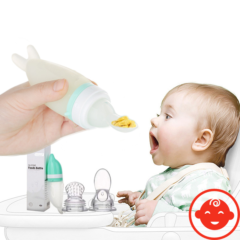 Bình Thìa VCOOL CAO CẤP 3 MÓN cho bé ăn dặm