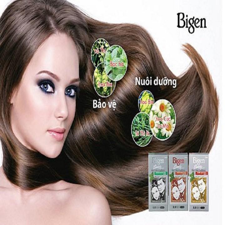 Nhuộm Bigen speedy xám #882 - nâu đen