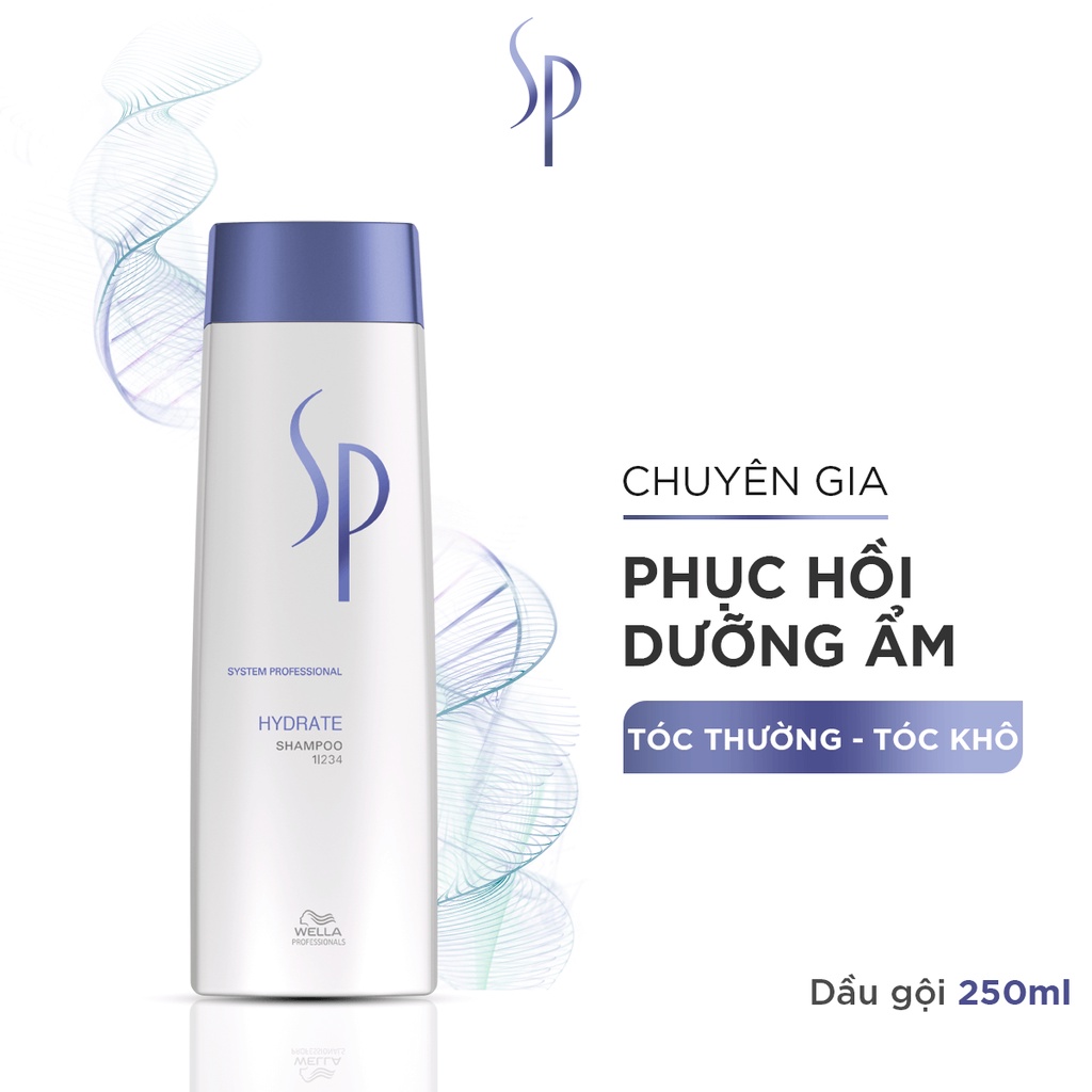 Gội Xả Dưỡng Ẩm Sp Wella Hydrate 250ML – 1000ML