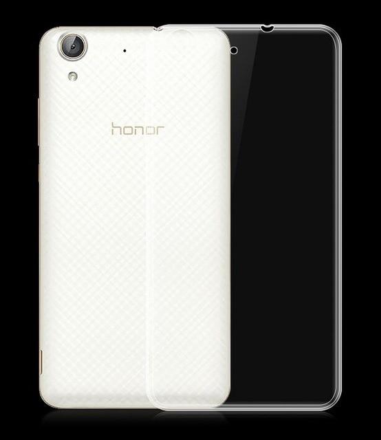 Ốp Silicon cho Huawei Y6ii Trong suốt (Loại A+ chống ố vàng)