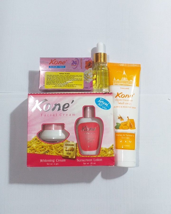 Combo 3 món kem kone dành cho mụn thâm