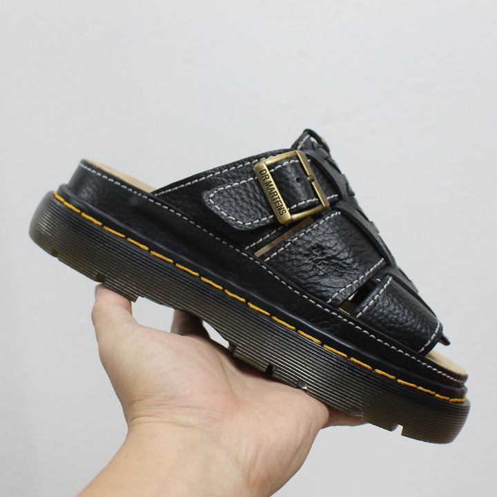 Dép Dr Martens 2014 New ThaiLan Da Bò ,Bảo Hành 1 Năm