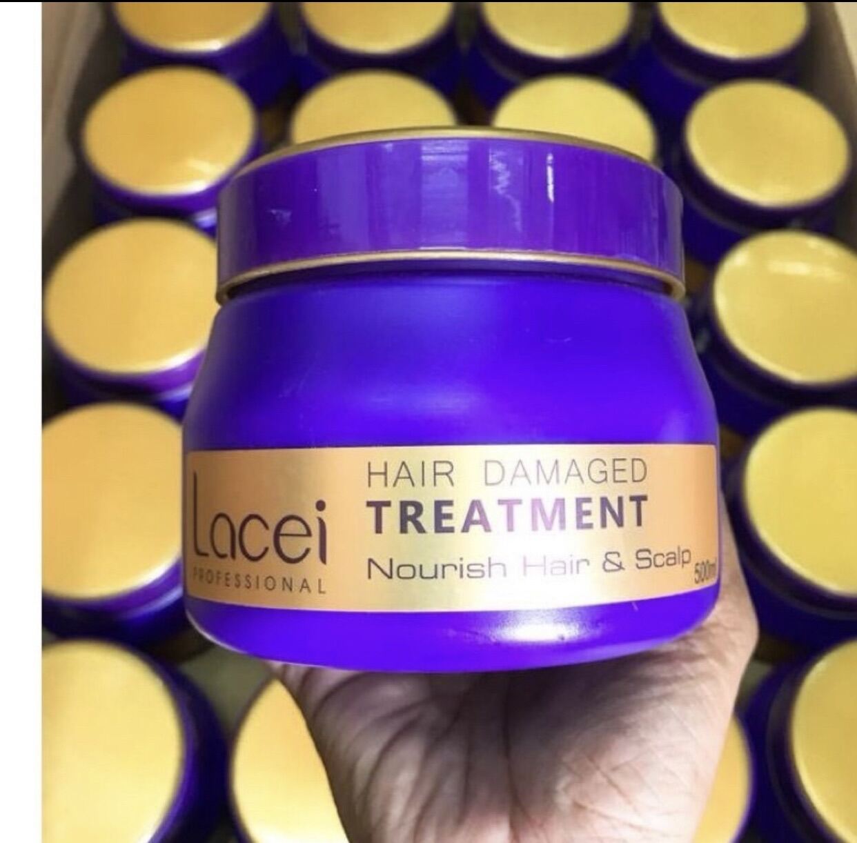 [Hấp lacei tím] DẦU HẤP TÓC LACEI TÍM GIÚP TÓC CHẮC KHỎE BÓNG MƯỢT 500ML