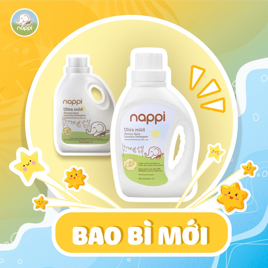 Nước Giặt Dầu Cọ Nappi 1000ml