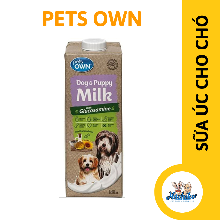 Sữa tươi Úc cho Chó Pets Own 1L
