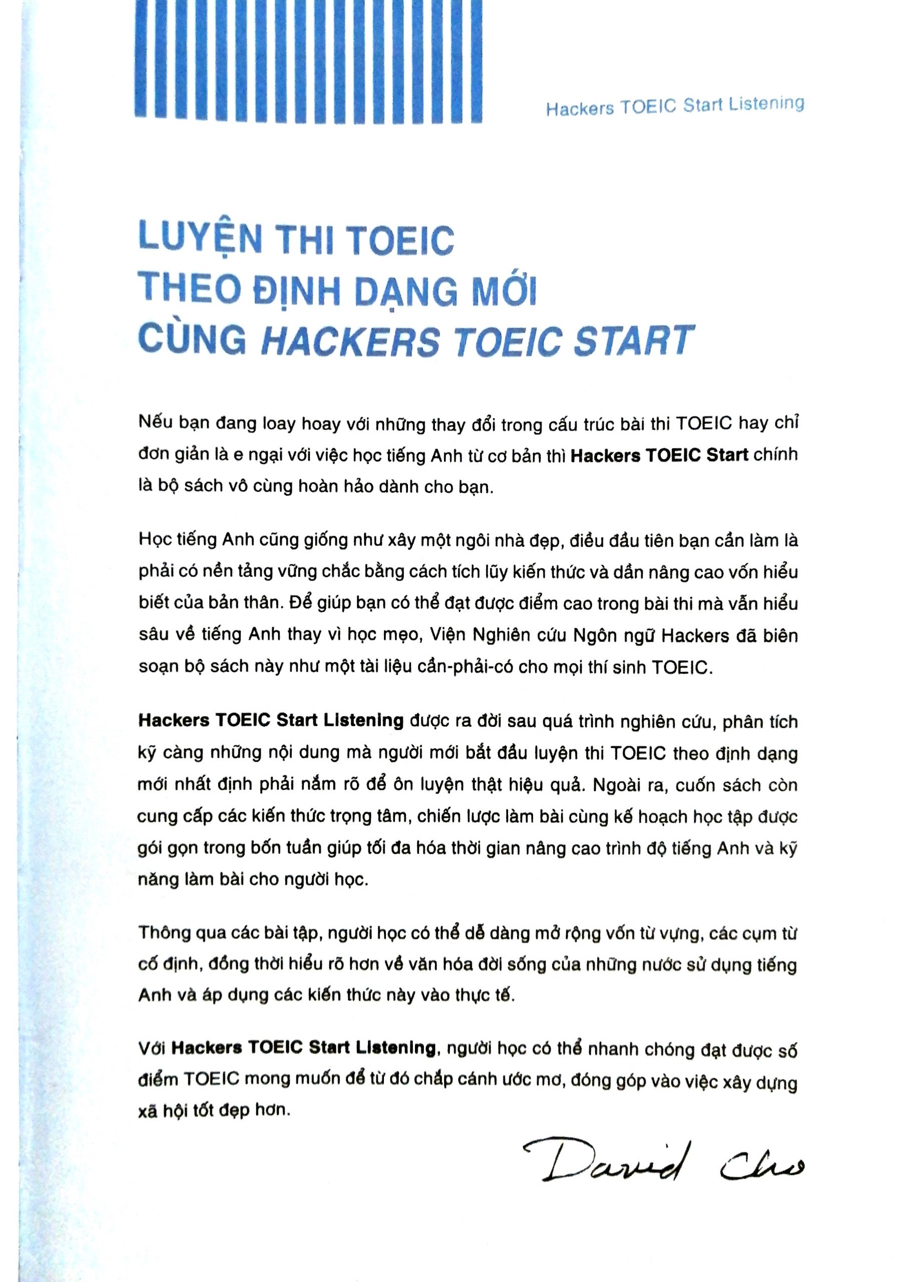 Sách Alphabooks - Hackers Toeic Start Listening