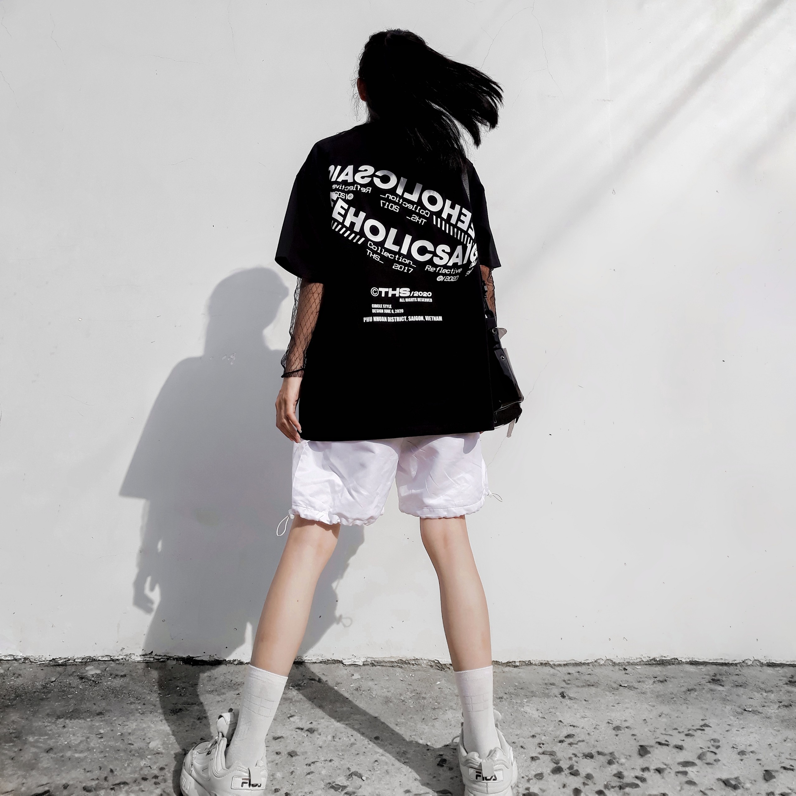 TEEHOLIC Áo Thun Unisex In Logo Vòng Tròn