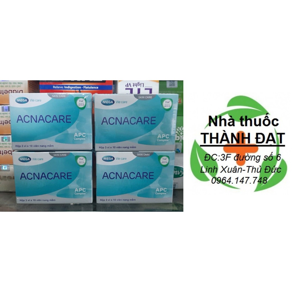 Acnacare viên uống  mụn , kiềm nhờn Acna Care