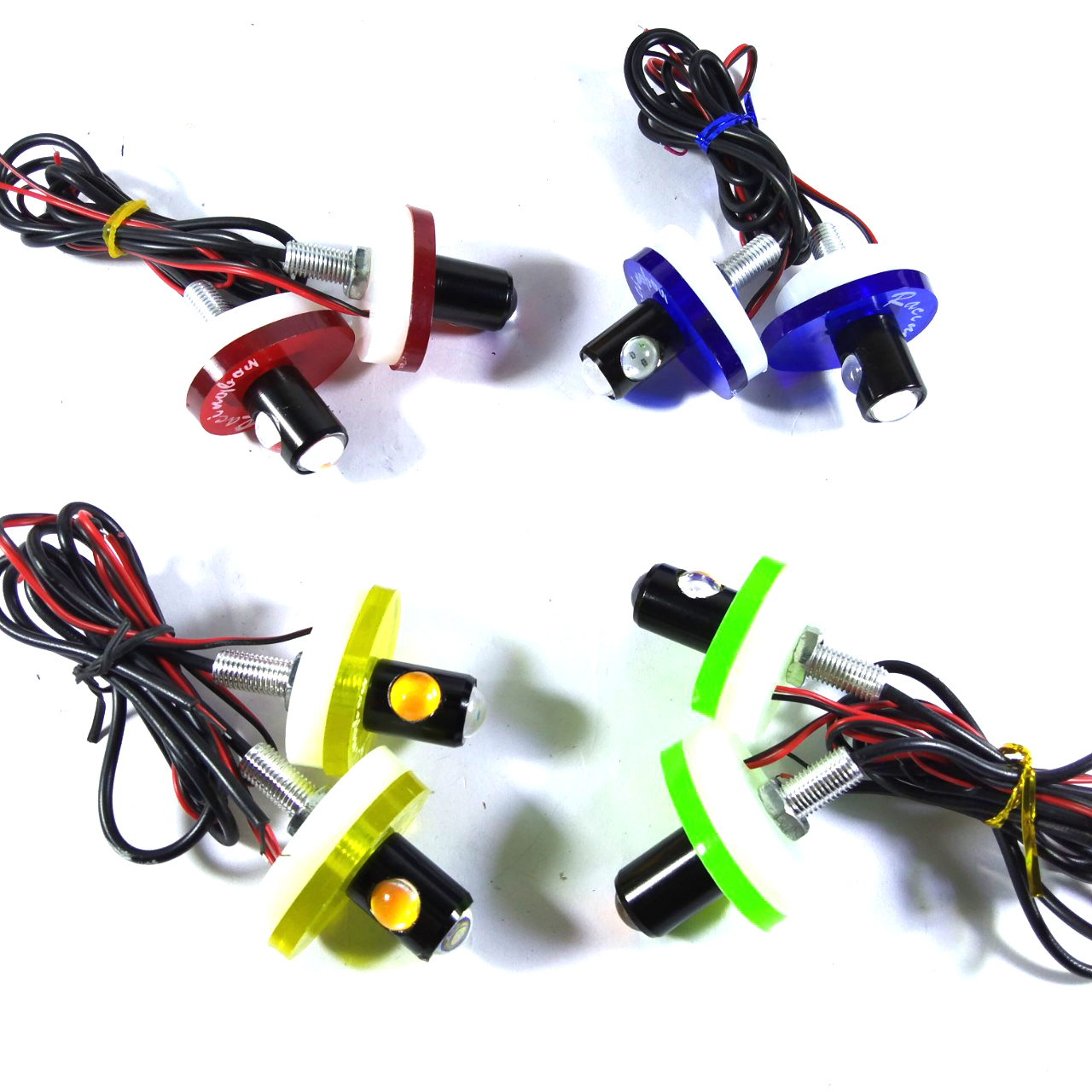 Đèn xi nhan led multi 2 tầng gắn xe máy xe đạp điện ( giá 1 đôi )