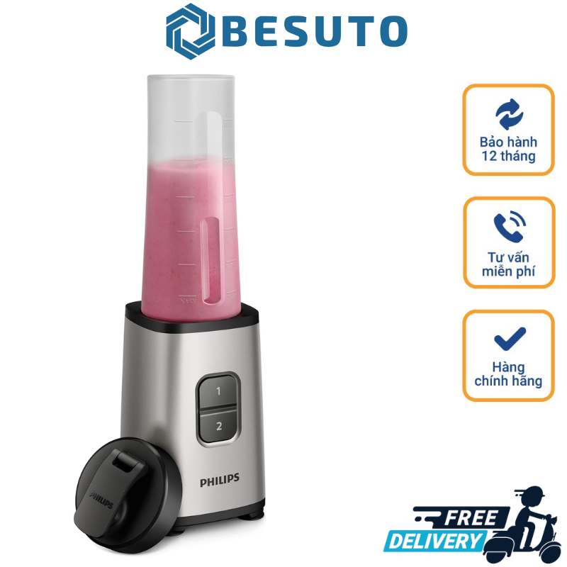 Philips daily collection hr2600/80, blender 0.7 l, tabletop blender, 350 w, grey