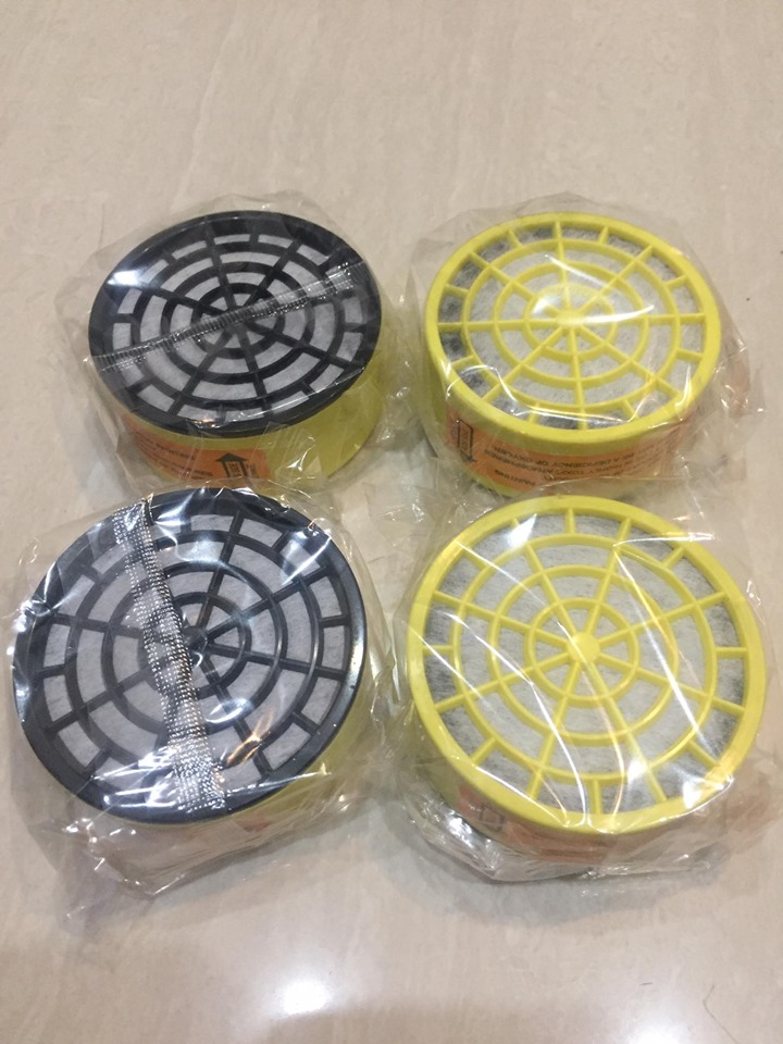 Combo 4 chiếc phin lọc cho mặt nạ Phòng Độc